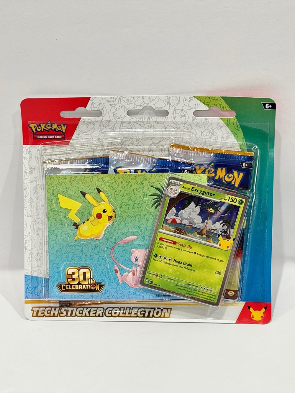 Pokemon TCG 30Th
Celebration Tech Sticker
Collection - NEW AND SEALED